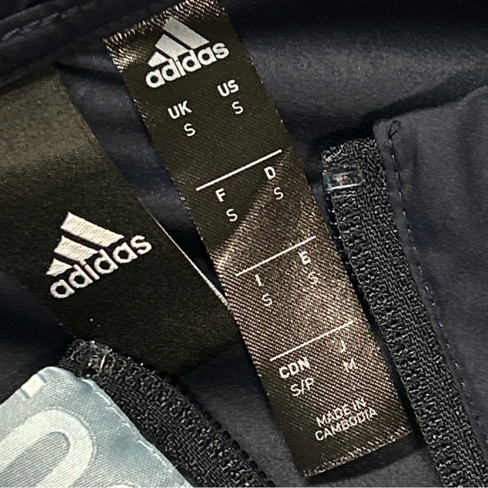 Adidas Mens Parley Hooded Windbreaker Jacket Size S Full Zip Hooded Lightweight - Picture 5 of 11